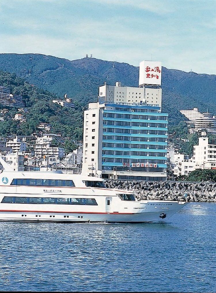 Atami Tamanoyu Hotel Bagian luar foto